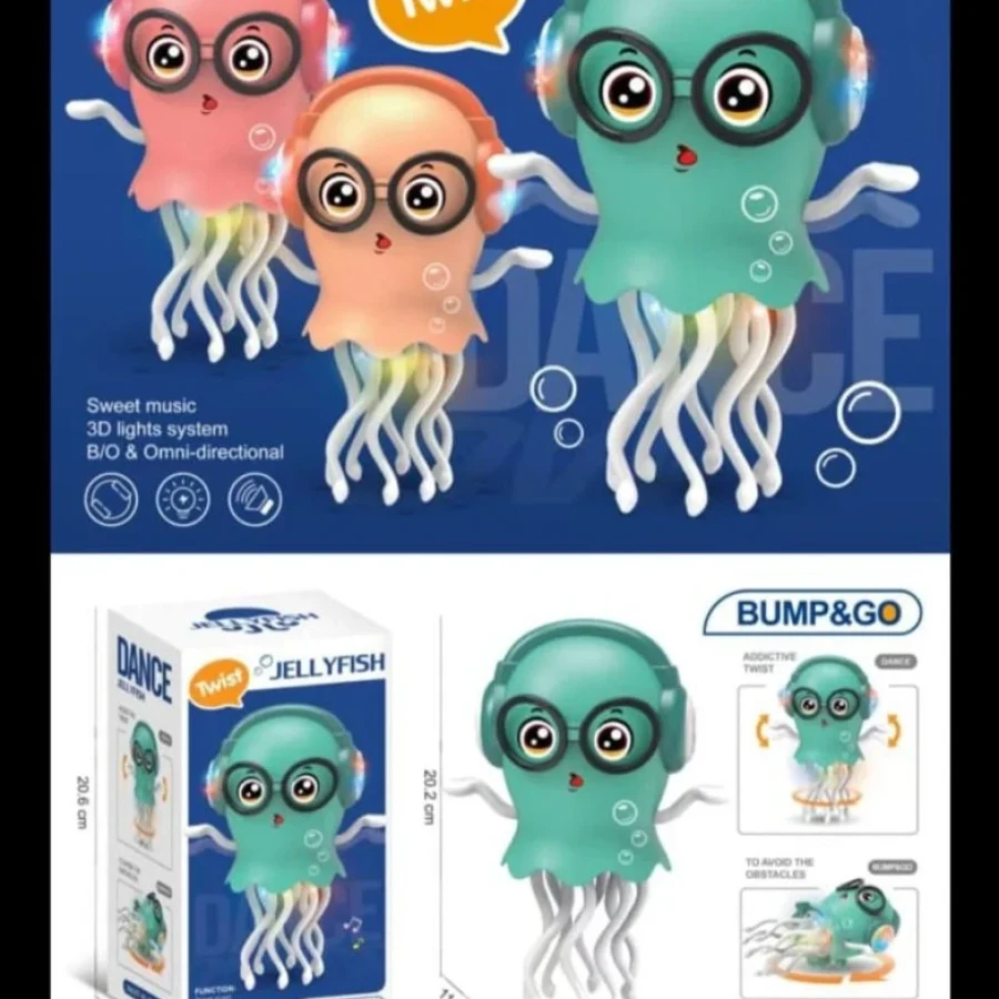 Dancing Jelly Fish Musical Toy