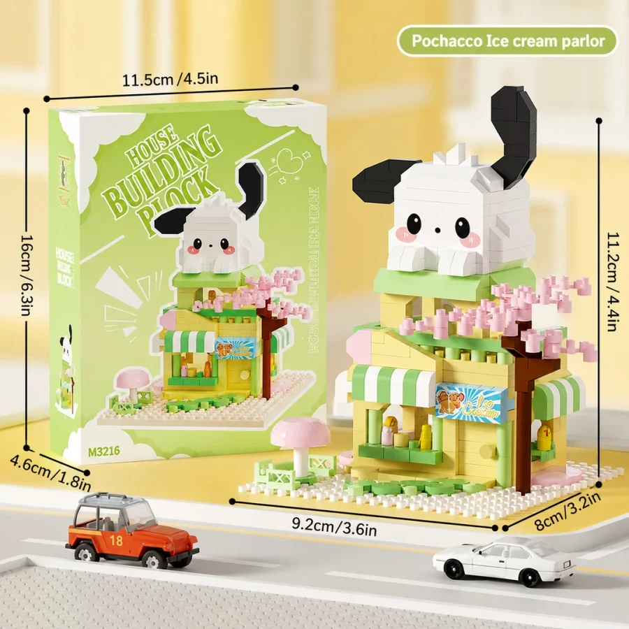 M3219 milk house color box 391 pcs