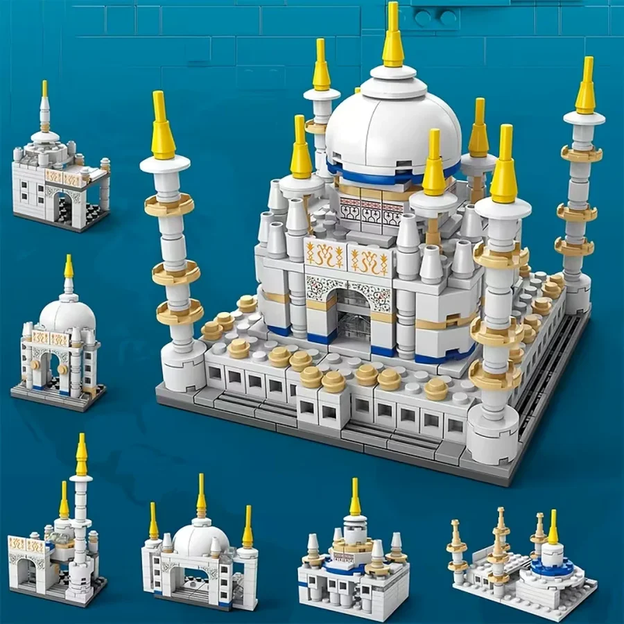 8825 Taj Mahal 510 Pcs 6 in One colour bag