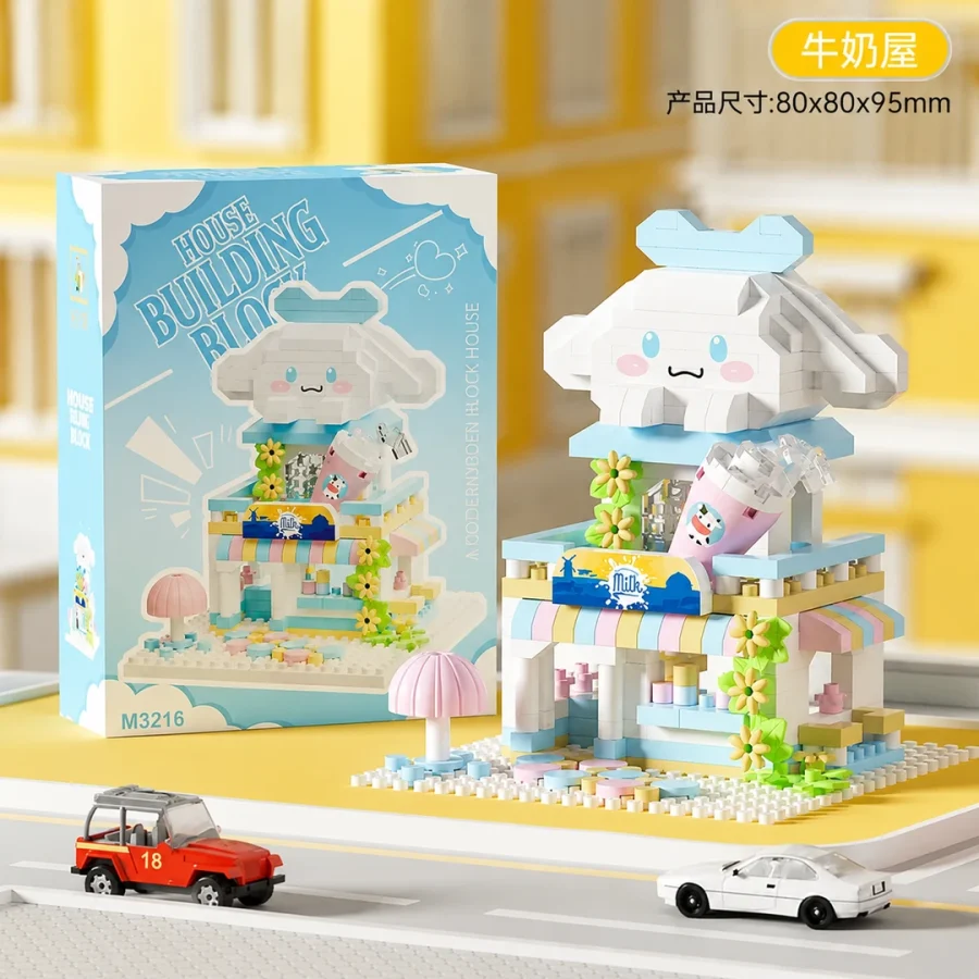 M3216 milk house color box 391 pcs