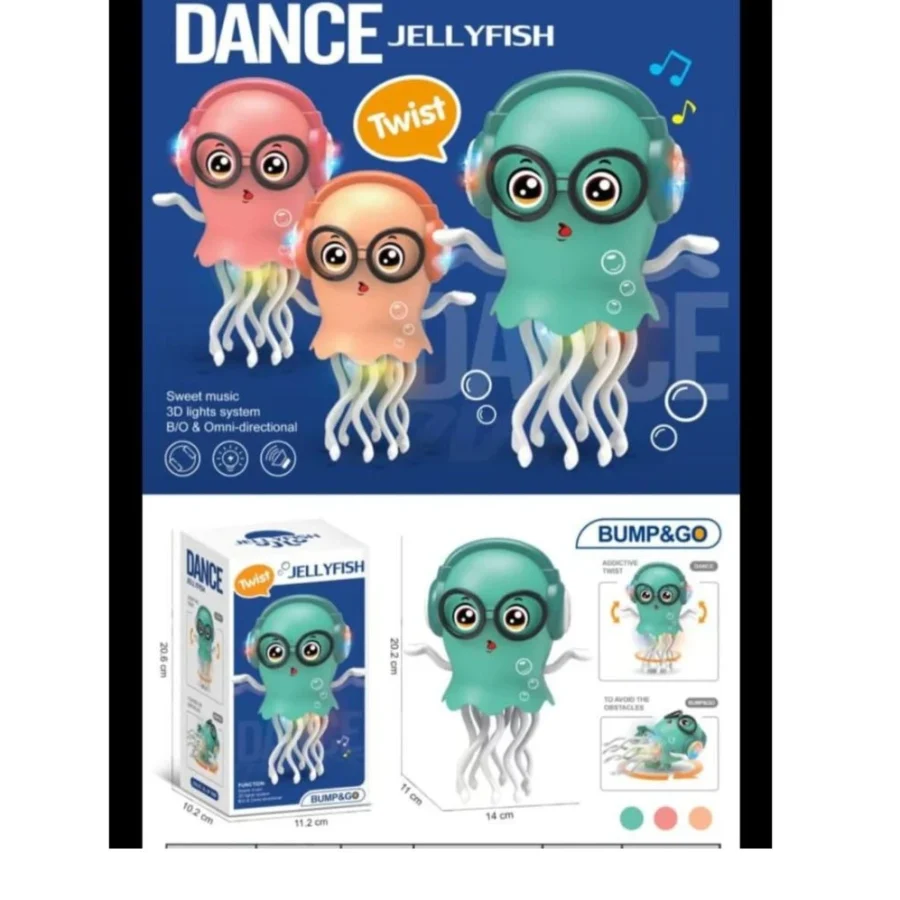Dancing Jelly Fish Musical Toy
