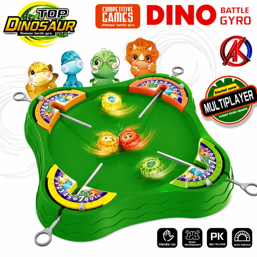 Dinosaur Battle Gyro Game